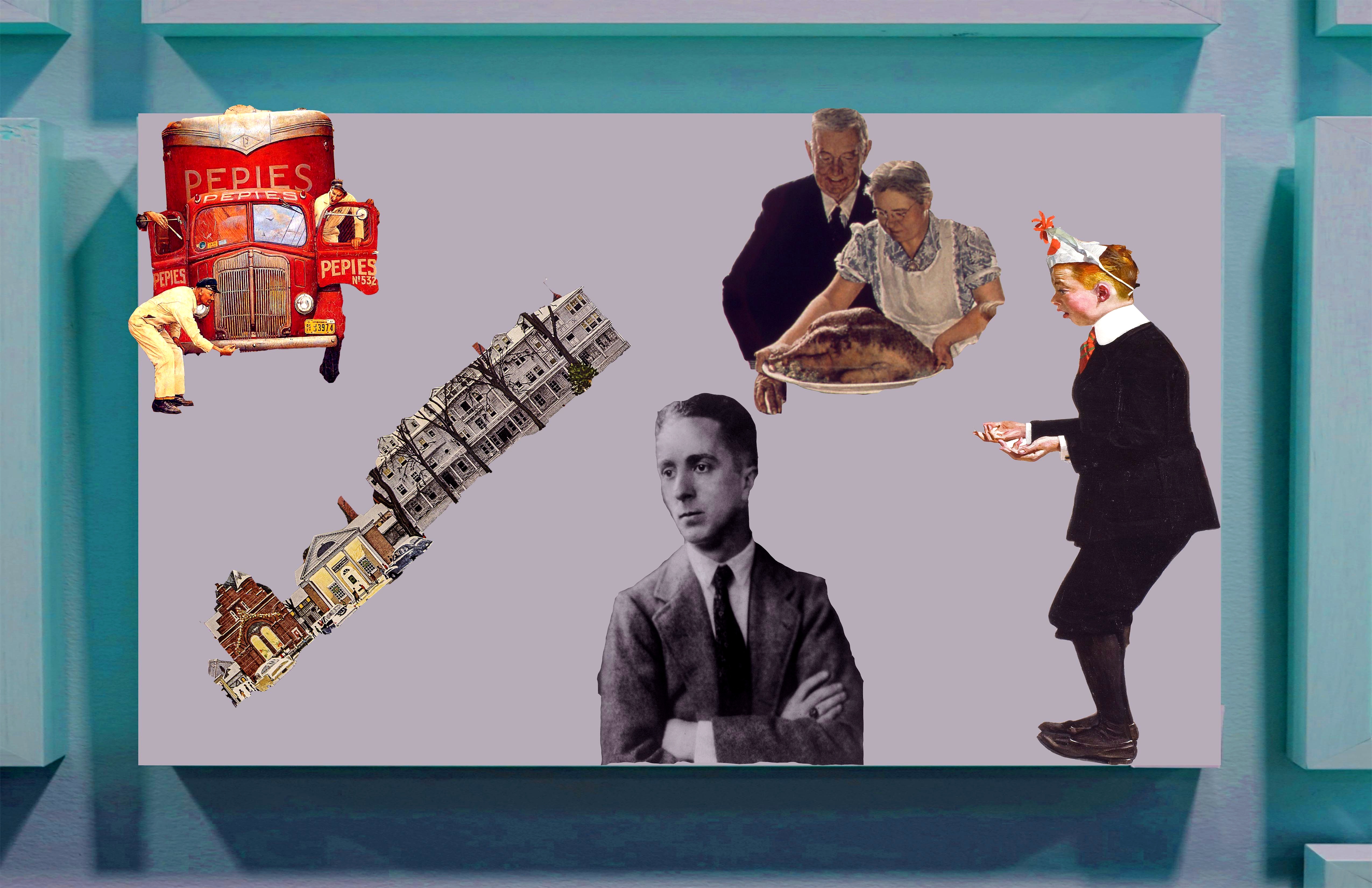 Art History Montage on Norman Rockwell