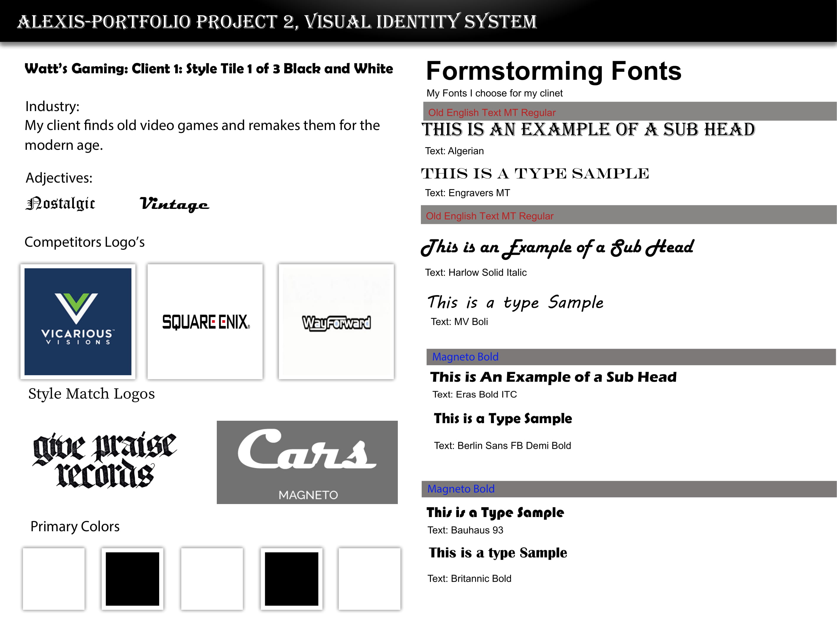 Watt's Gaming Style Tile 1
